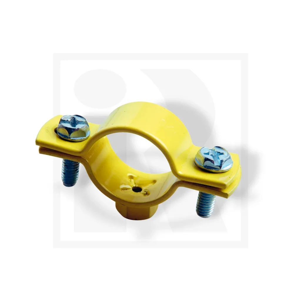 ABRAZADERA GAS AMARILLA M8