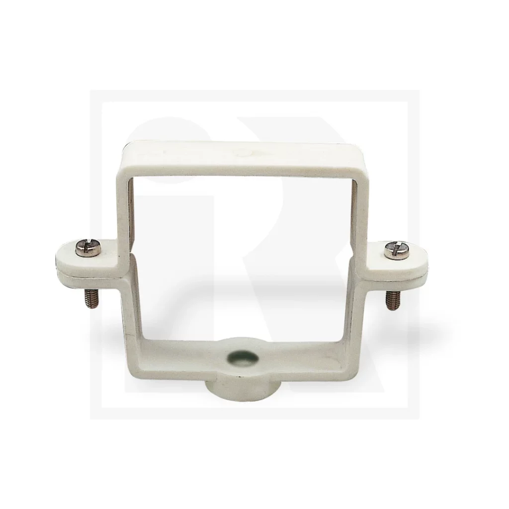 ABRAZADERA PVC CUADRADA