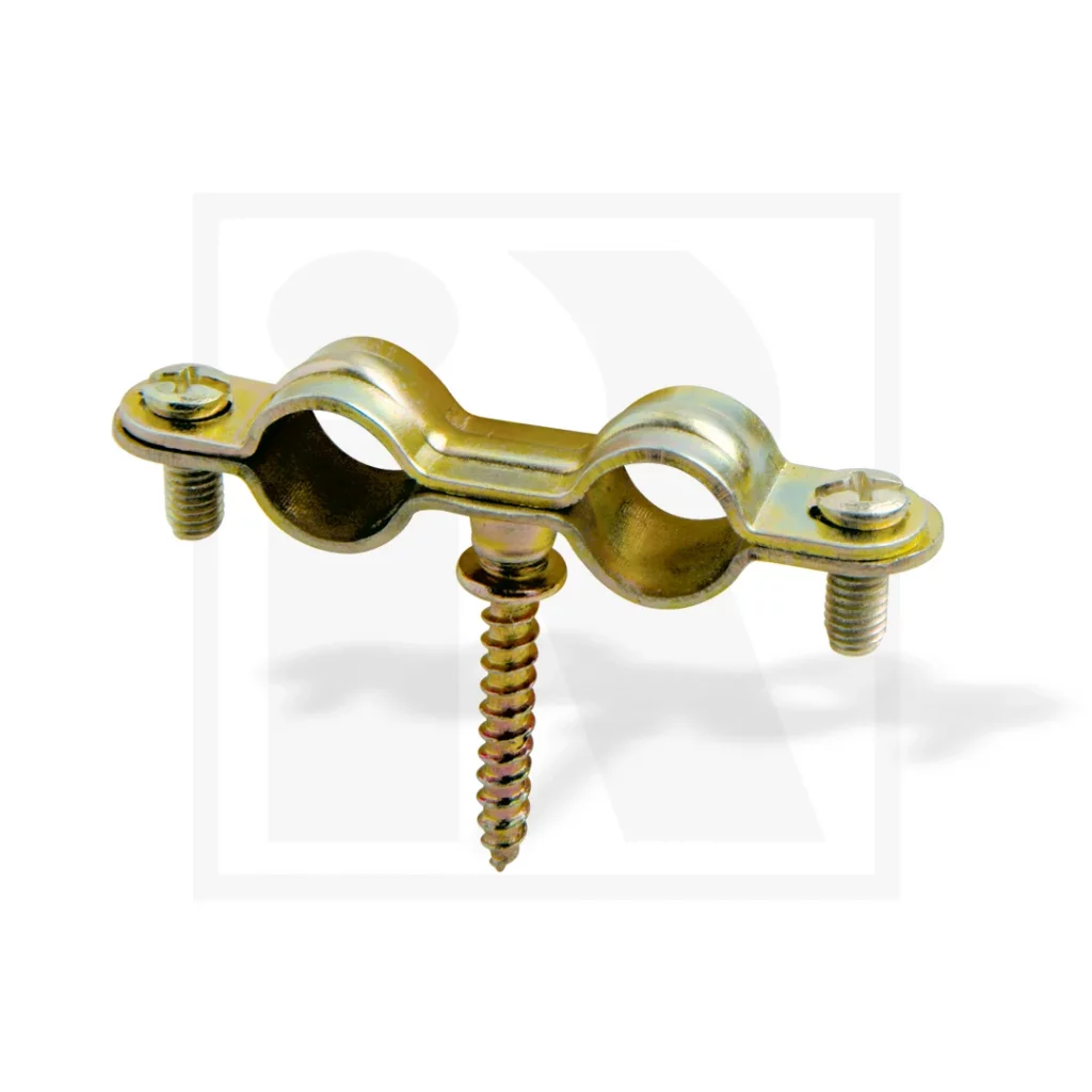 ABRAZADERA TIRAFONDO DOBLE M6