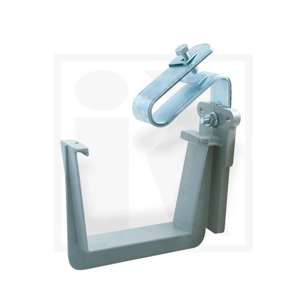 GANCHO PVC PARA CANALÓN TIPO EPE